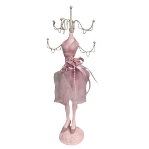 Jewelry holder doll stand