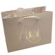 Gold-tone gift bag