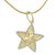 Pentagram gold pendant
