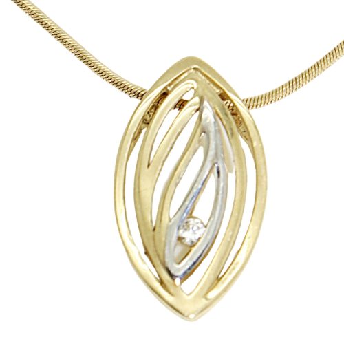 The Cycle of Life gold pendant