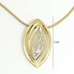 The Cycle of Life gold pendant