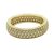 Eternity gold ring with stones all around