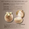   Egyedi cushion gyémánt gyűrű fehér arany 0.35 karát briliáns