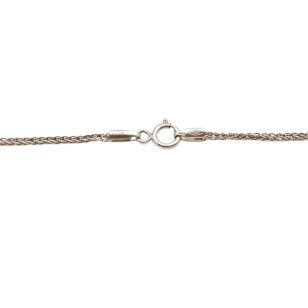White gold Barbara chain 44 cm