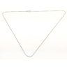 White gold Barbara chain 44 cm
