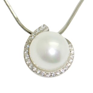 Pearl Bubble Silver Pendant