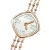 Golden Time silver bracelet in rose gold color