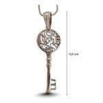 Key to Secrets Silver Pendant