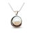 Freshwater pearl silver pendant