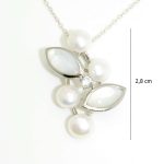 Pearl Water Silver Pendant