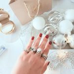 Silver ring with zirconia and cultured white pearl