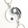 Yin-Yang Pair Pendant in Silver