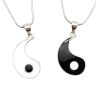 Yin-Yang Pair Pendant in Silver
