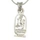 Silver pendant with Egyptian motifs