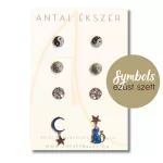 Symbols ezüst fülbevaló szett