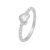 Silver Heart Promise Ring