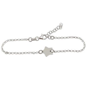 Silver Star Bracelet