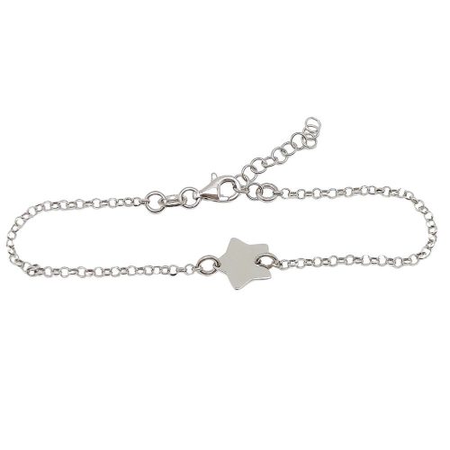 Silver Star Bracelet