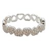 Infinite Hearts silver ring