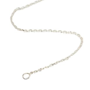 Silver anchor chain 45 cm