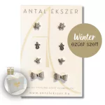 Winter ezüst fülbevaló szett