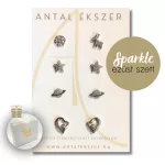 Sparkle ezüst fülbevaló szett