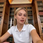 Piros szív rozé ezüst fülbevaló 5 mm