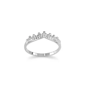 Ezüst korona gyűrű