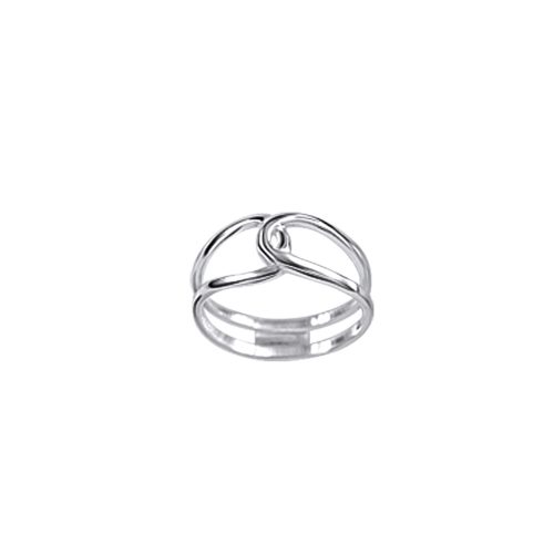 Silver clip ring
