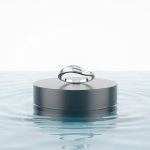 Minimalist silver wave ring