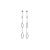 Silver long drop / dangle earrings