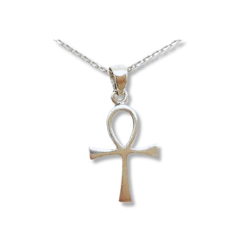 Egyptian Ankh cross silver pendant