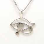 Horus Eye Silver Pendant 