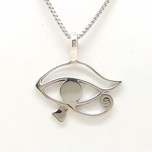 Horus Eye Silver Pendant 
