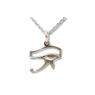Eye of Horus Tiny Silver Pendant