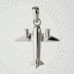 Ezüst repülő medál 2 cm