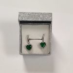 Small silver-tone jewelry box