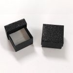 Small black jewelry box