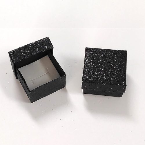 Small black jewelry box
