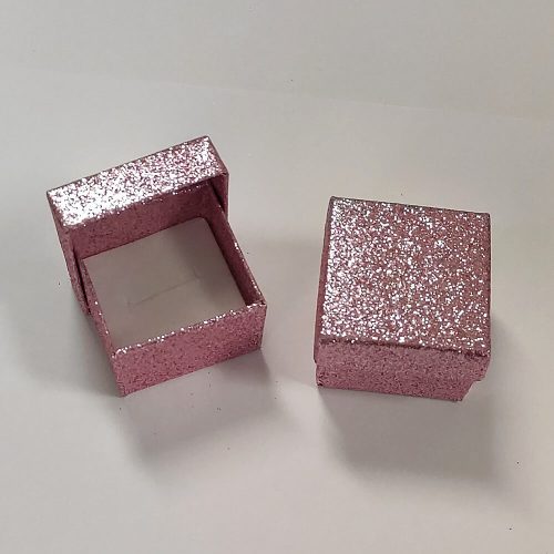 Small pink jewelry box