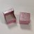 Small pink jewelry box