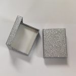 Medium-sized silver-tone jewelry box