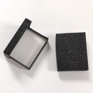 Jewelry gift box, medium size, black
