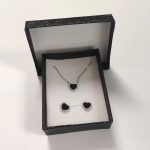 Jewelry gift box, medium size, black