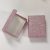 Medium-sized pink jewelry box