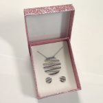 Medium-sized pink jewelry box