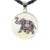 Artgems elephant pendant