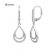Drop / Dangle earrings with zirconia stones