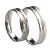 45001-AF Stockholm white gold wedding band