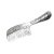 Baby gift: Silver baby comb with engravable surface